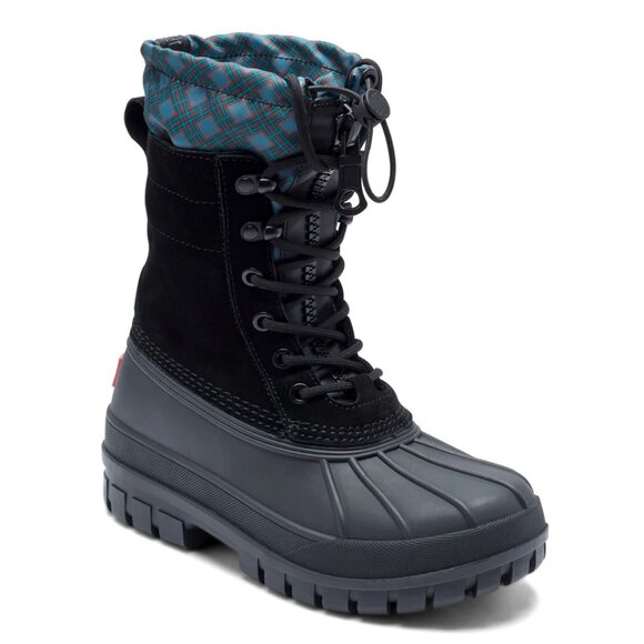 Hunter Women's Skylar Waterproof Duck Boots in Black - Picture 2 of 8